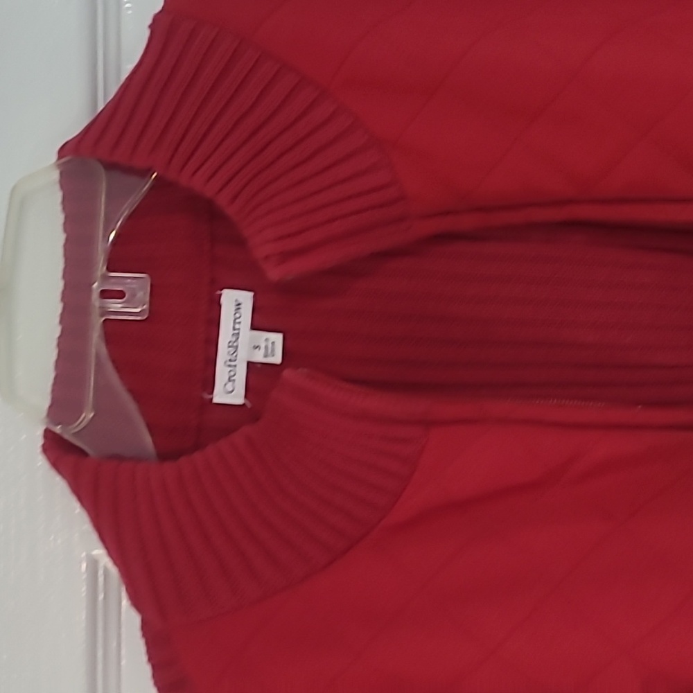Red Quilted Jacket